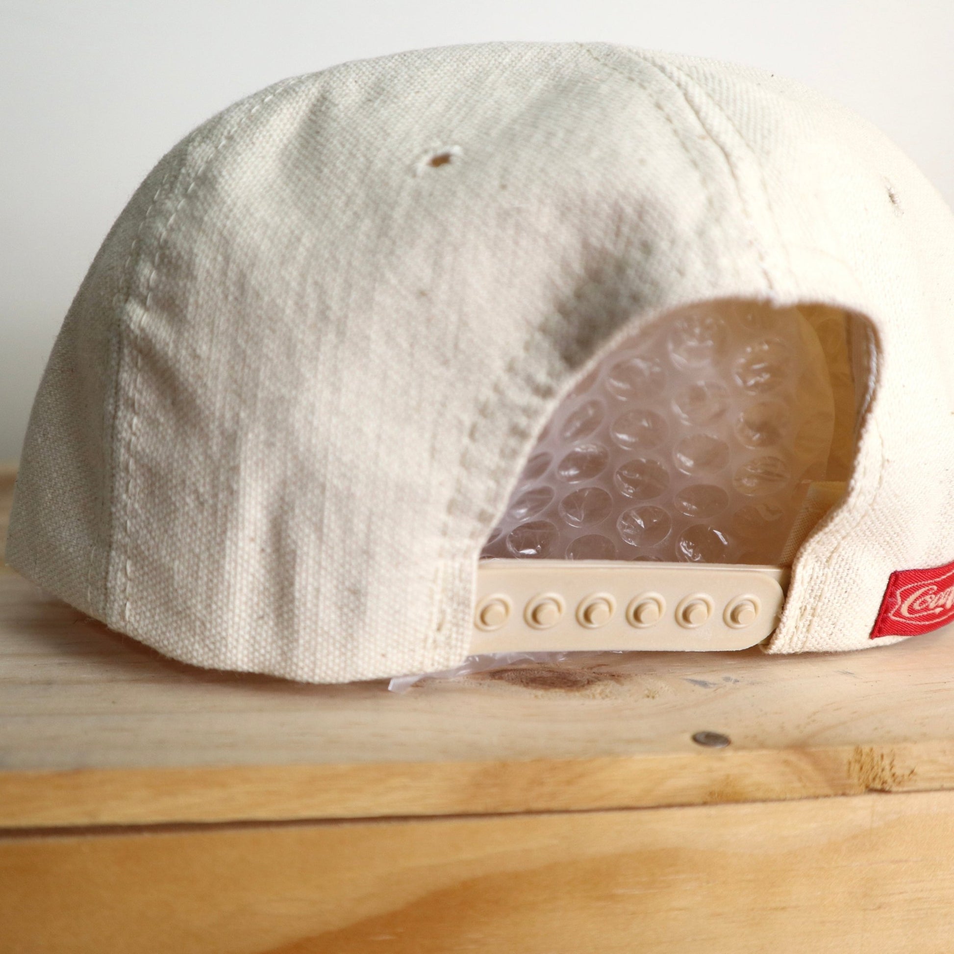 90s 美國製 *庫存新品*可口可樂刺繡布章棒球帽 - 富士鳥古著