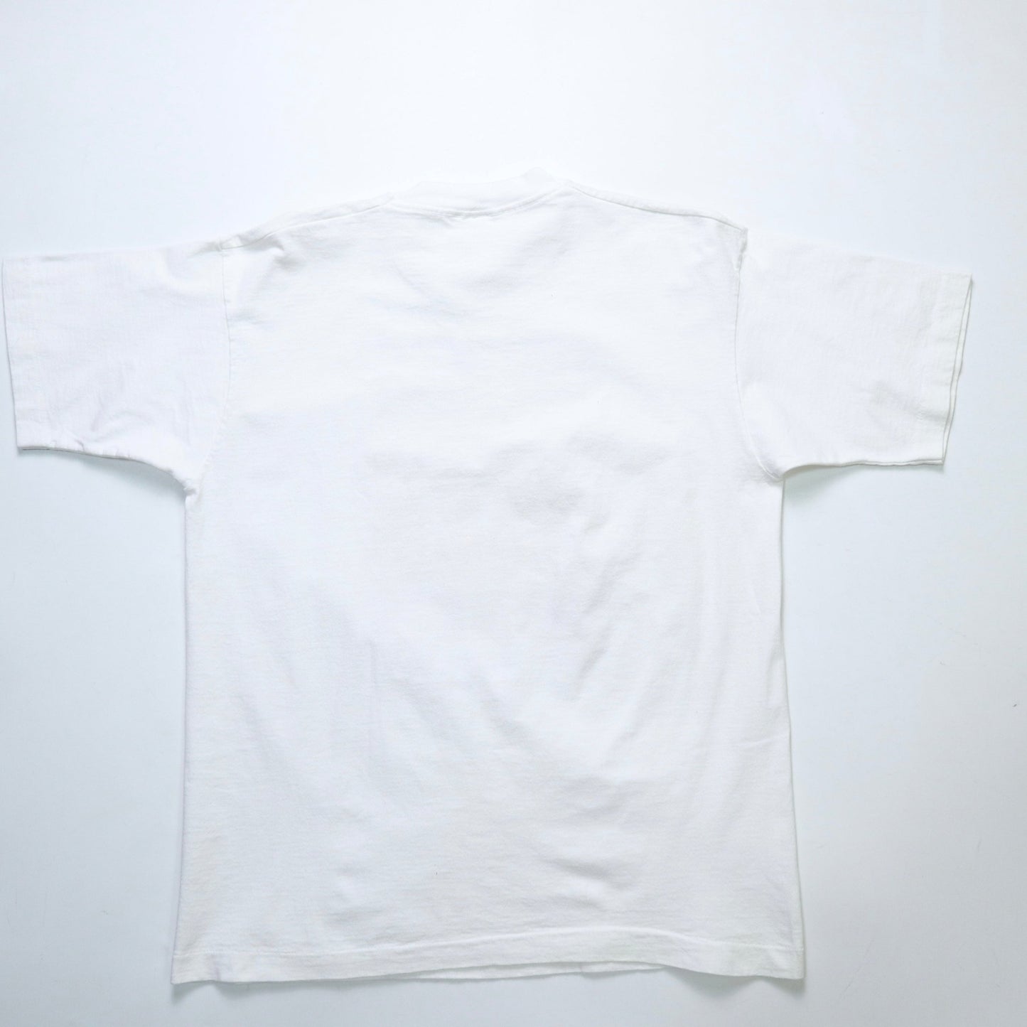 90s 加拿大製 BEER 幽默字語 白色純棉tee - 富士鳥古著