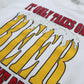 90s 加拿大製 BEER 幽默字語 白色純棉tee - 富士鳥古著