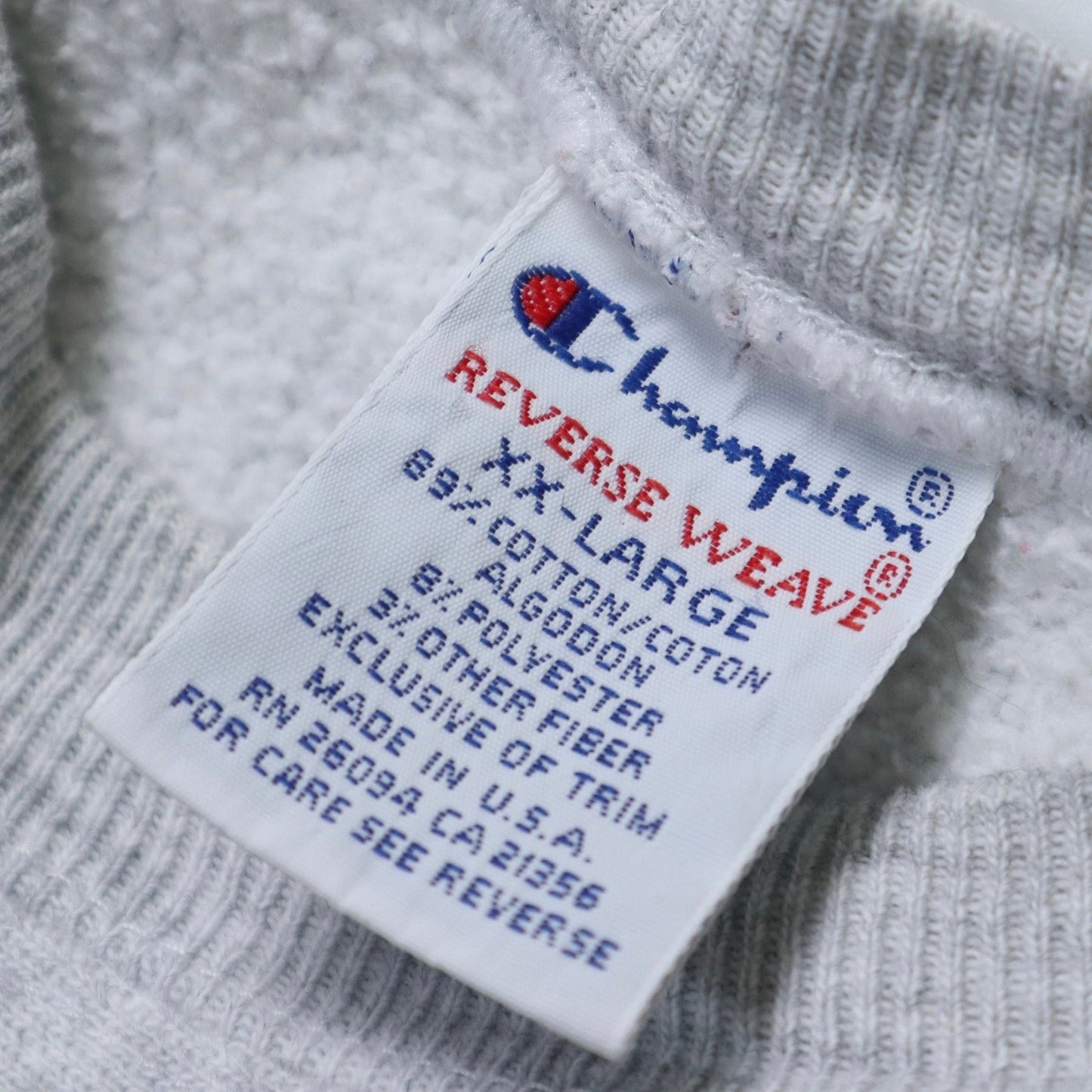 90s Champion 美國製 Reverse Weave Michigan 灰色衛衣 - 富士鳥古著