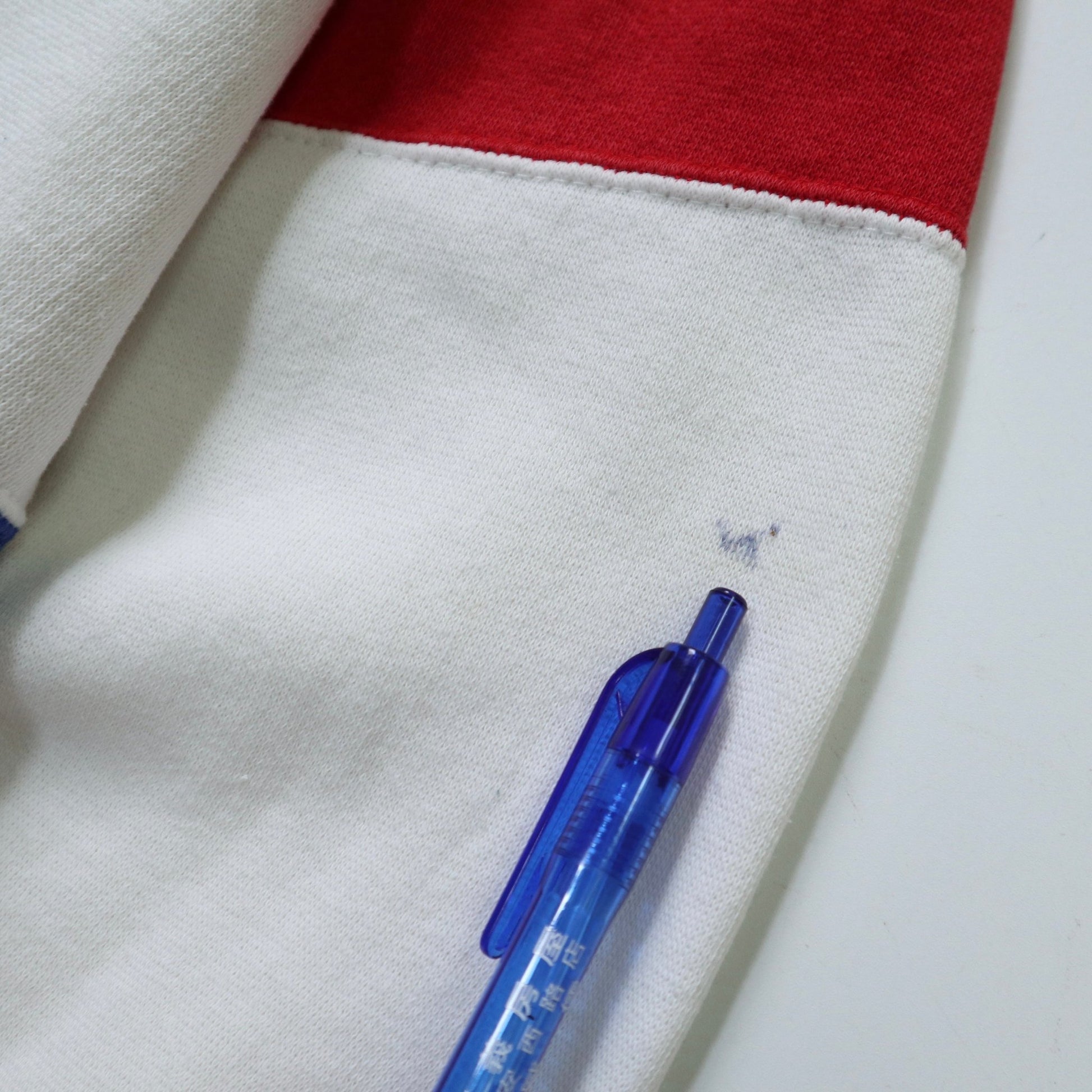 90s Crew Team 划船隊拼色半拉鍊運動衛衣 - 富士鳥古著