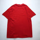 90s 美國製 Disney Mickey Mouse 紅色膠印tee - 富士鳥古著