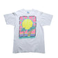 90s Fruit of the loom 美國製 無盡的夏日手繪太陽tee - 富士鳥古著