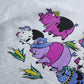 90s Hanes 美國製 密西根州Alpena卡通豬tee*庫存新品 - 富士鳥古著