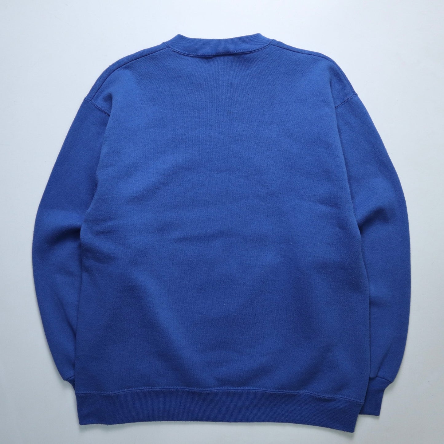 90s 美國製 Looney Tunes Taz 寶藍色聖誕老人衛衣 - 富士鳥古著