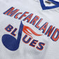 90s 美國製 McFarland Blues 冰球網洞衣 - 富士鳥古著