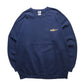 90s NIKE 美國製 藏青色刺繡LOGO圓領衛衣 - 富士鳥古著