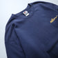 90s NIKE 美國製 藏青色刺繡LOGO圓領衛衣 - 富士鳥古著