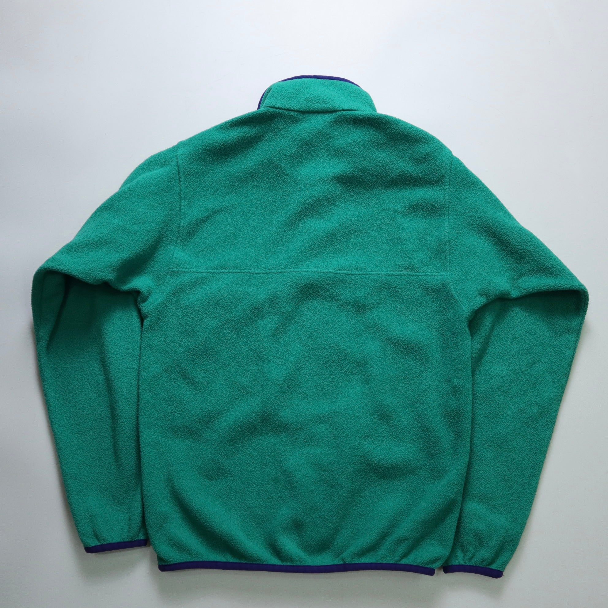 90s Patagonia SYNCHILLA Green Fleece Pullover Fuji Bird Vintage