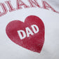 90s Russell 美國製 INDIANA DAD 短袖衛衣 - 富士鳥古著