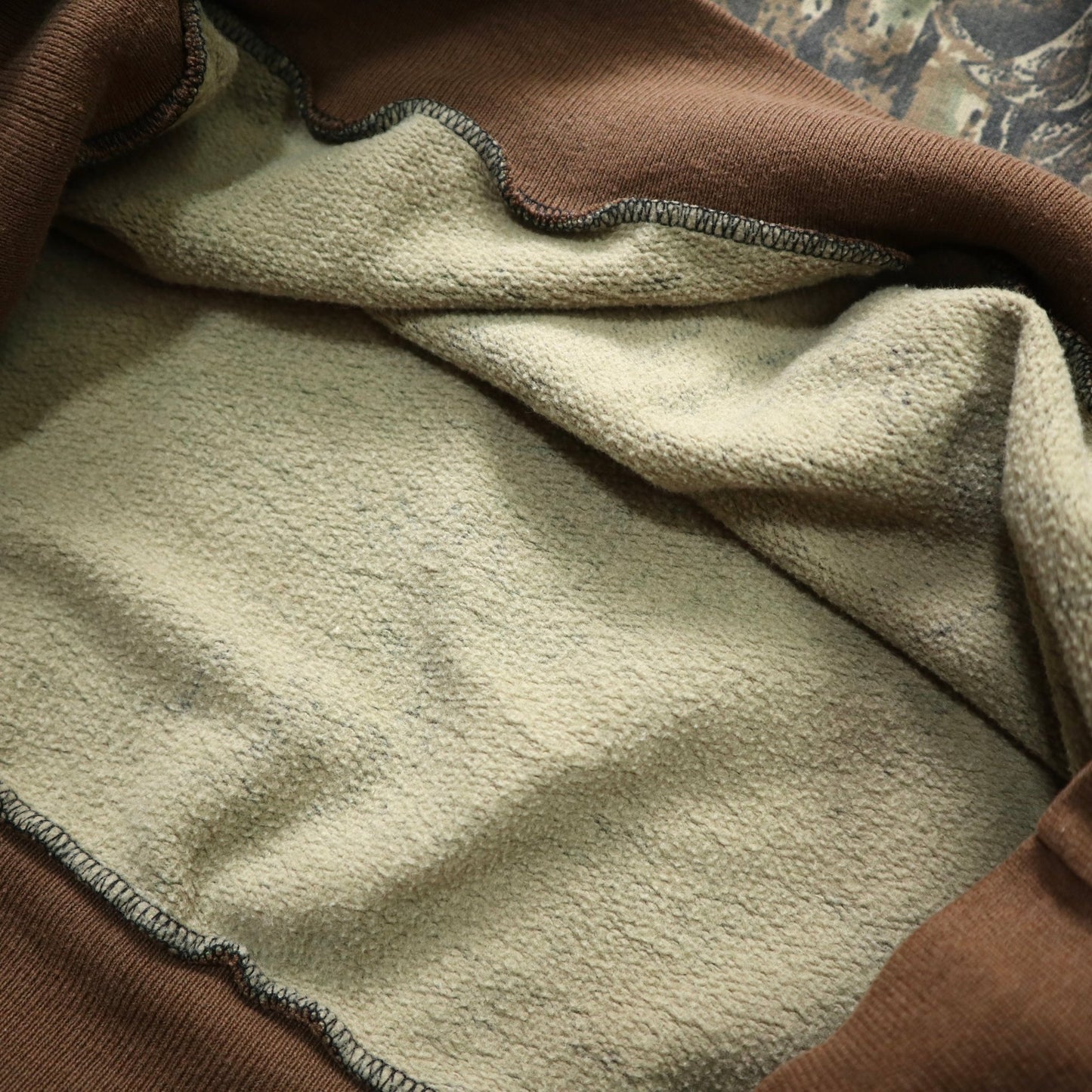 90s 美國製 Spartan Realtree 樹紋迷彩圓領上衣 長袖Tee - 富士鳥古著