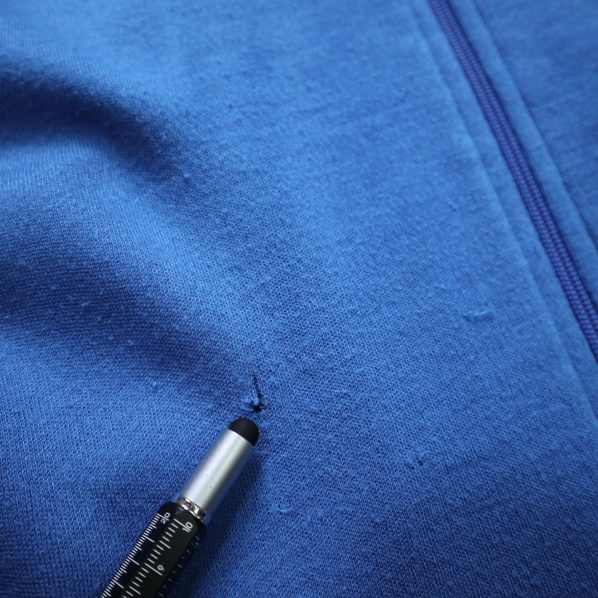 90s Track&Court 台灣製 藍灰拼色運動外套 - 富士鳥古著