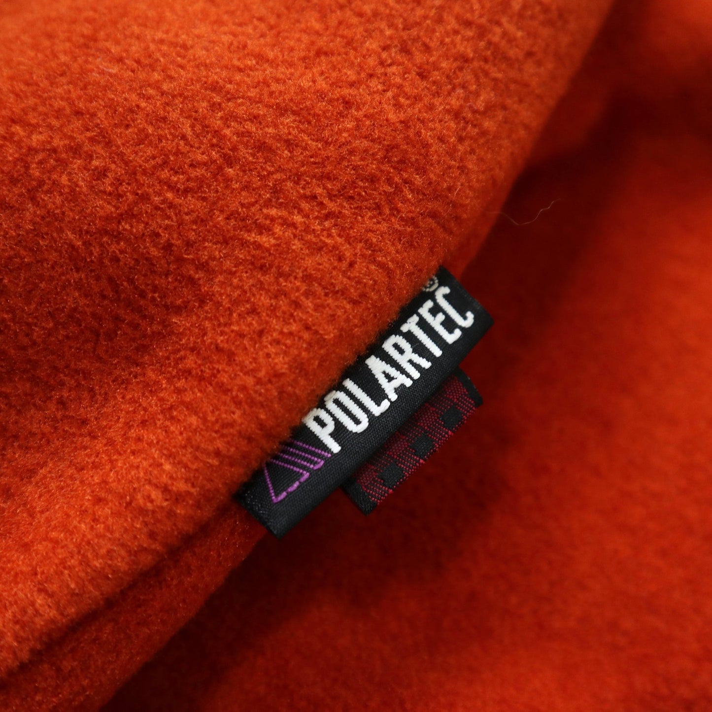 90s Woolrich 美國製 橘色素面抓毛絨套頭衫 - 富士鳥古著