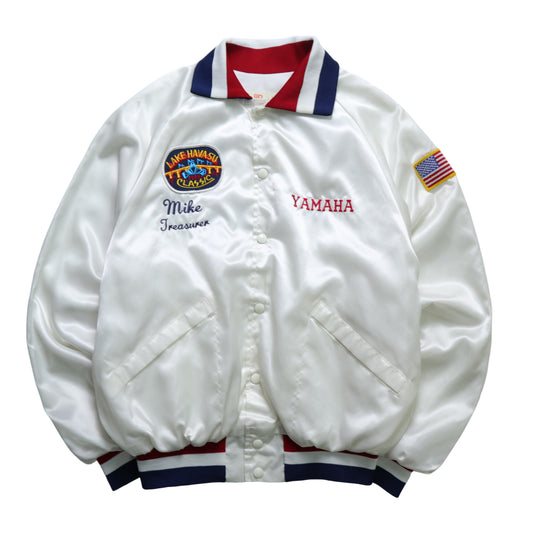 80s King Louie American-made YAMAHA Lake Havasu Classic baseball jacket