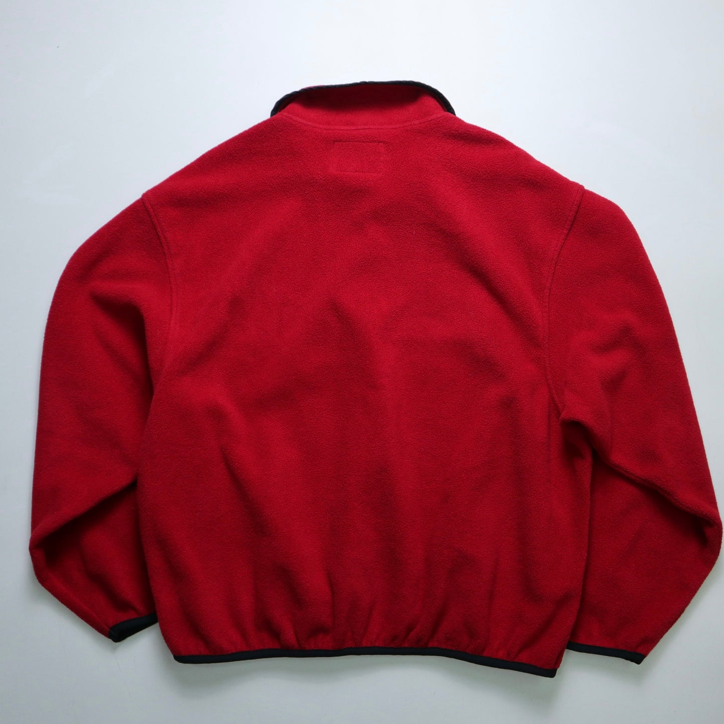 90's WOOLRICH 美國製 紅色抓毛絨套頭衫