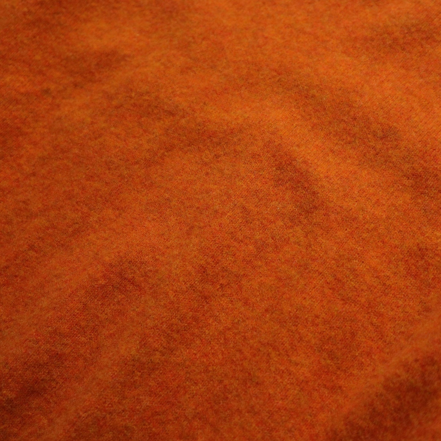70's 美國製 橘色初剪羊毛衣 V領羊毛衣