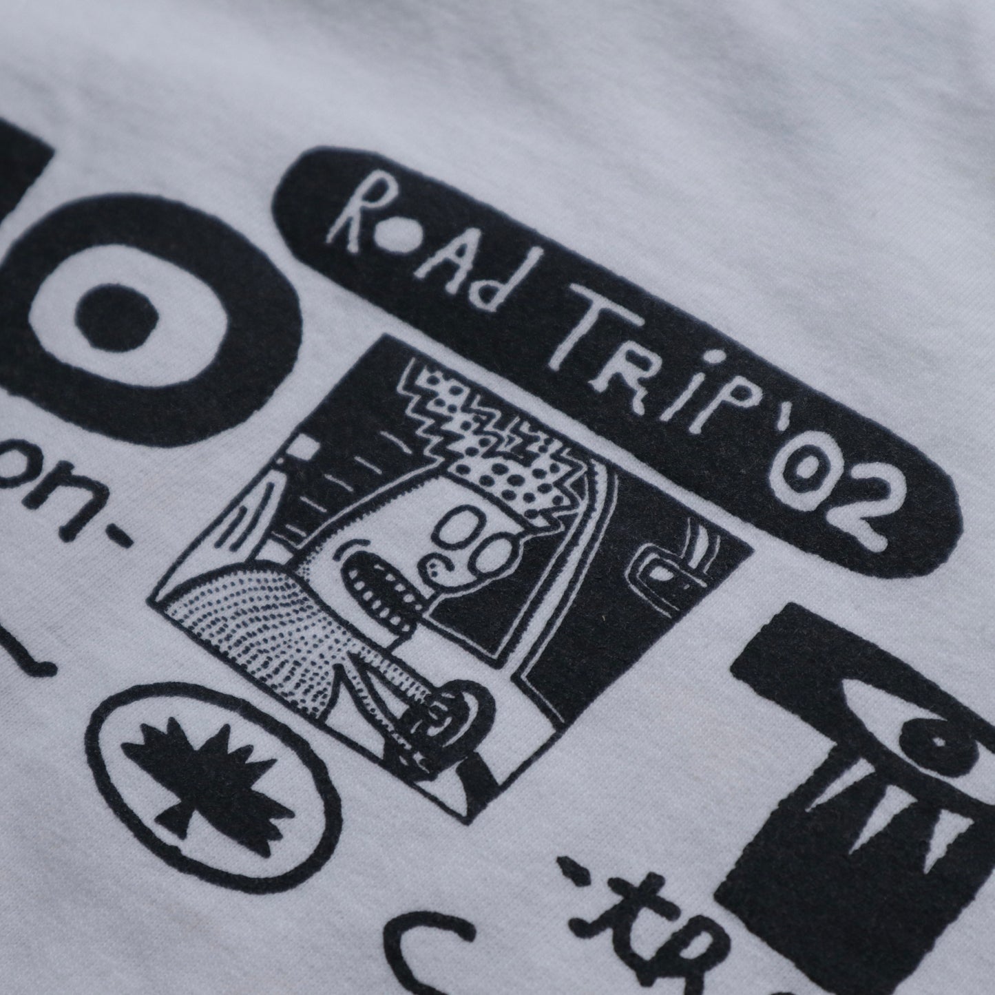 2002 Road Trip print tee 古著T-Shirt