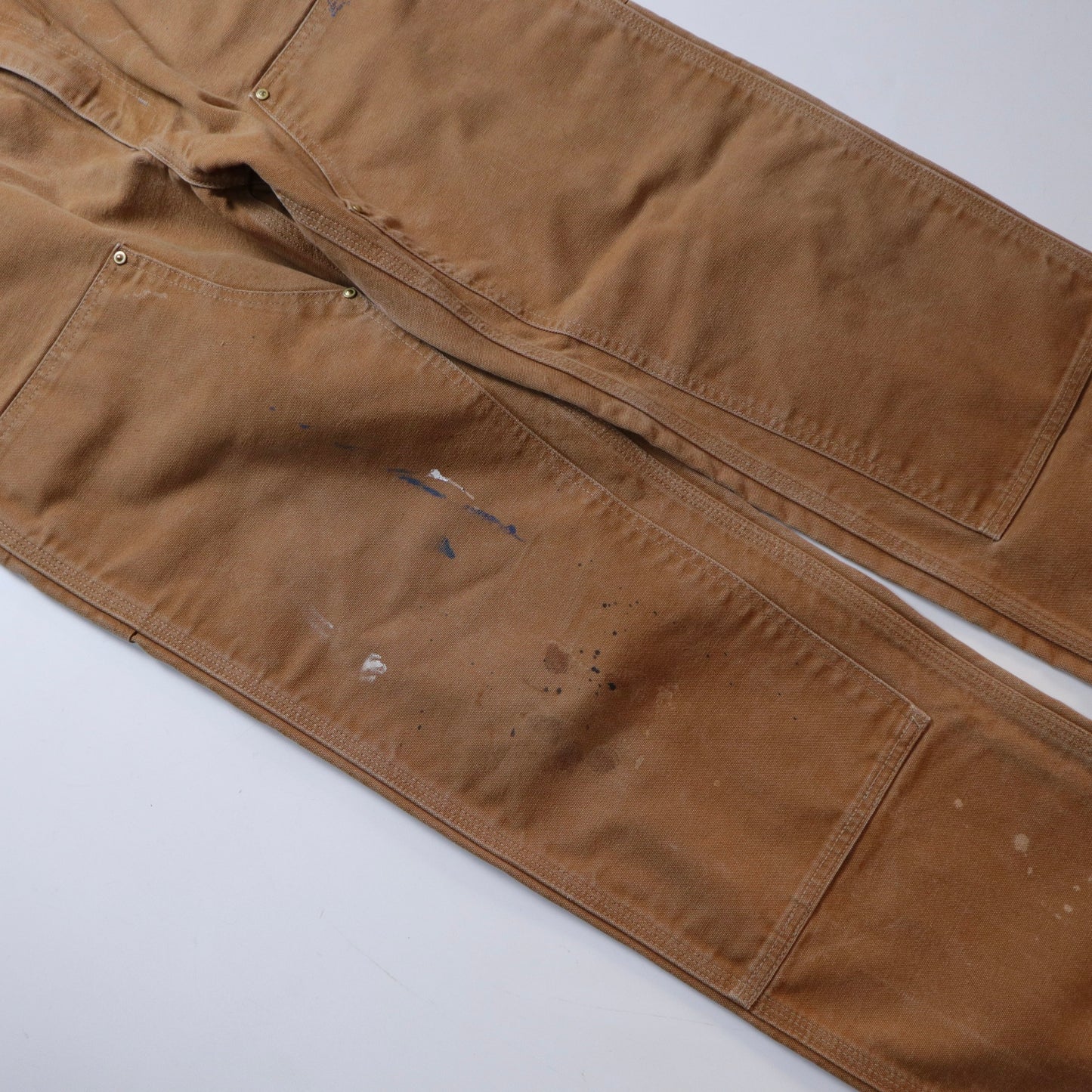 (35-36W)Carhartt 美國製 Double Knee 棕色工作褲
