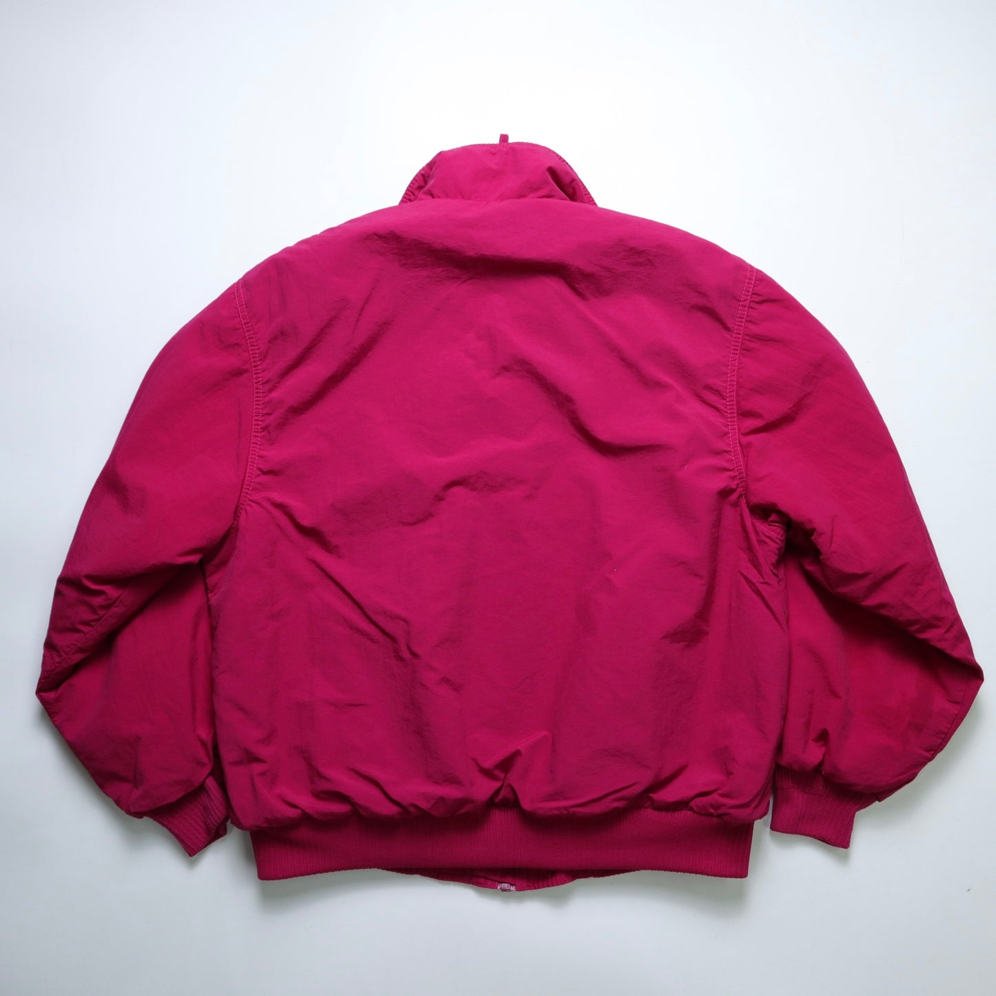 90s EDDIE BAUER American-made peach pink windproof warm jacket
