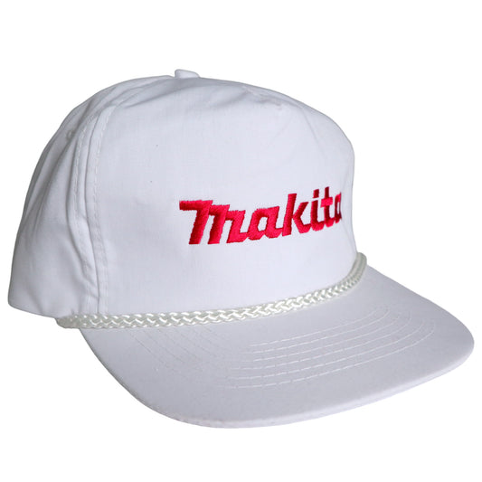 80-90s Makita 白色卡車司機帽