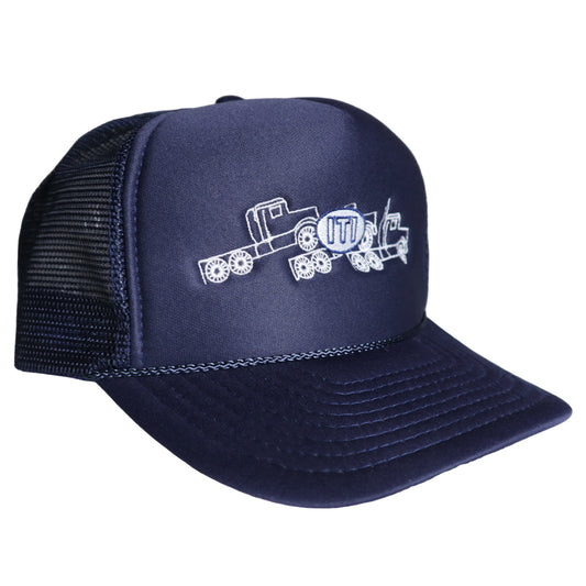80-90s 海軍藍卡車司機網帽