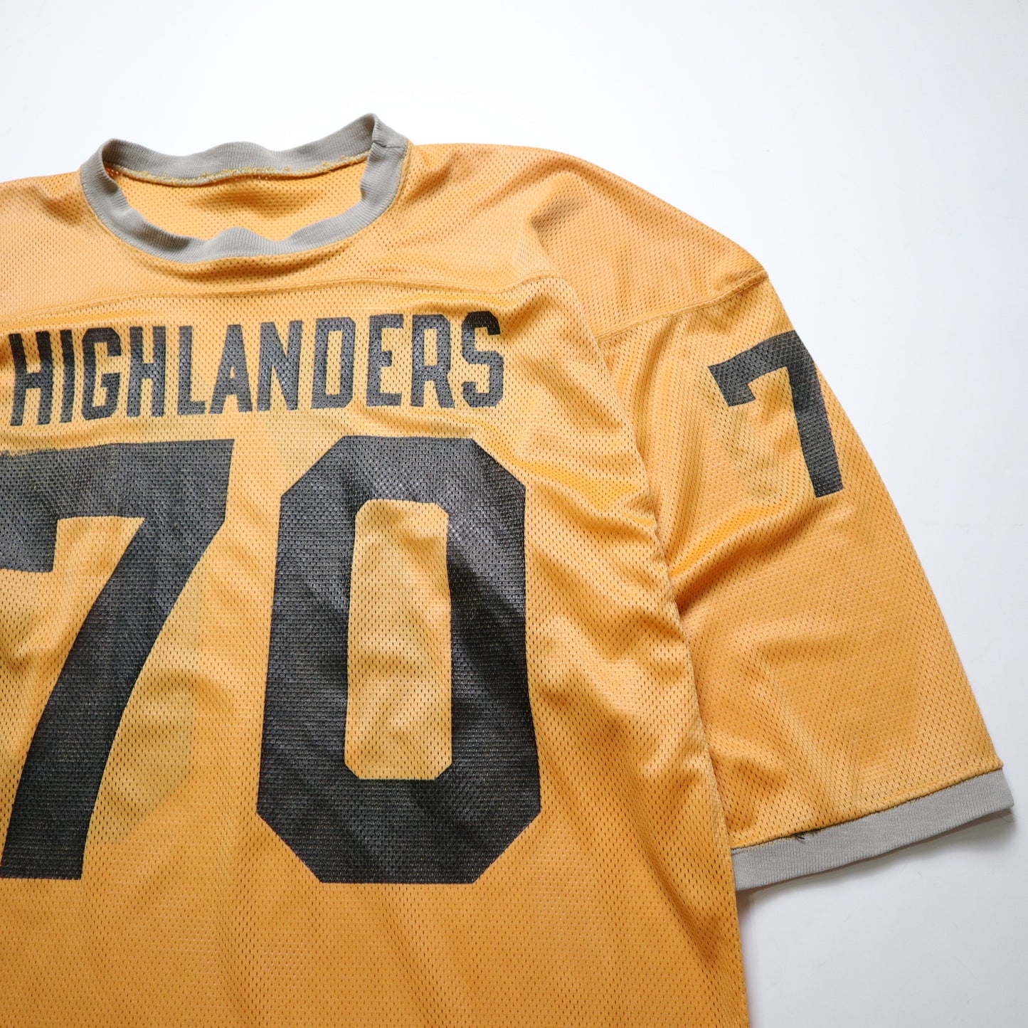 1970s Champion 美國製 高地人美式足球網洞上衣