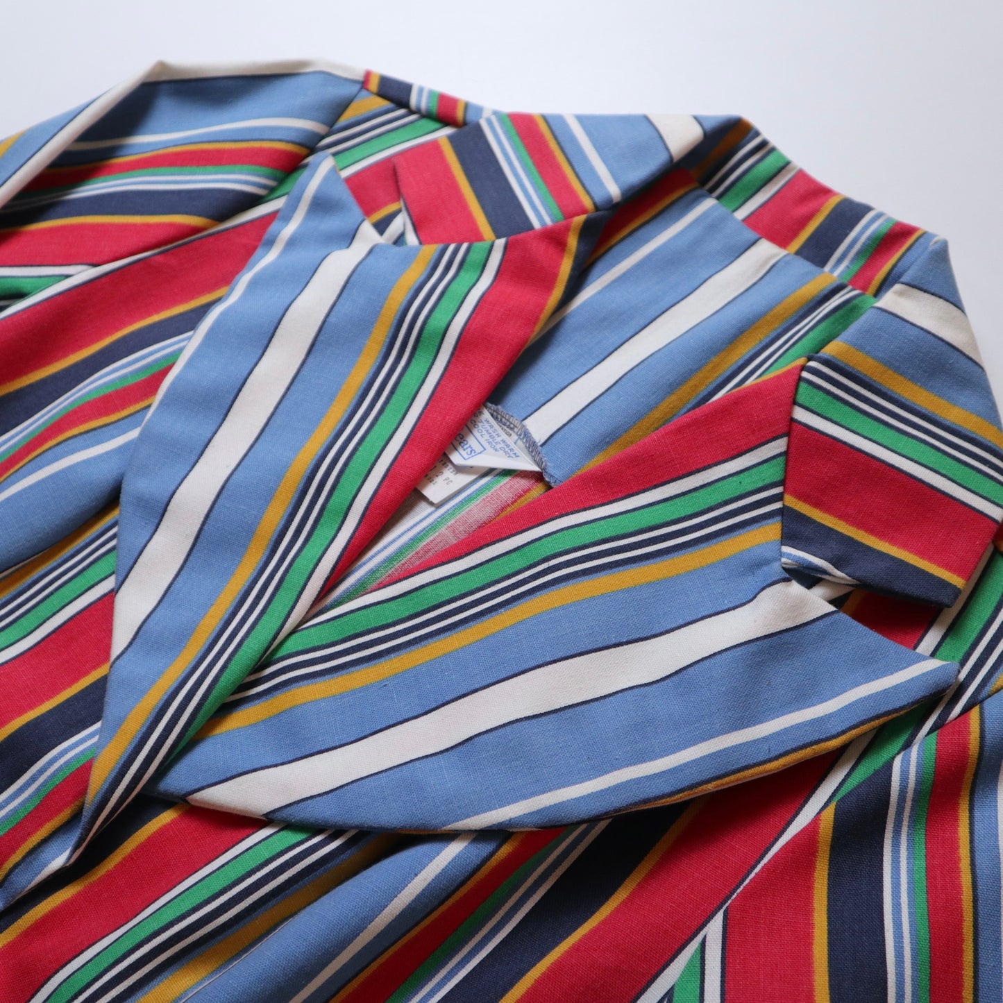 70s SEARS 美國製 彩色條紋西裝外套