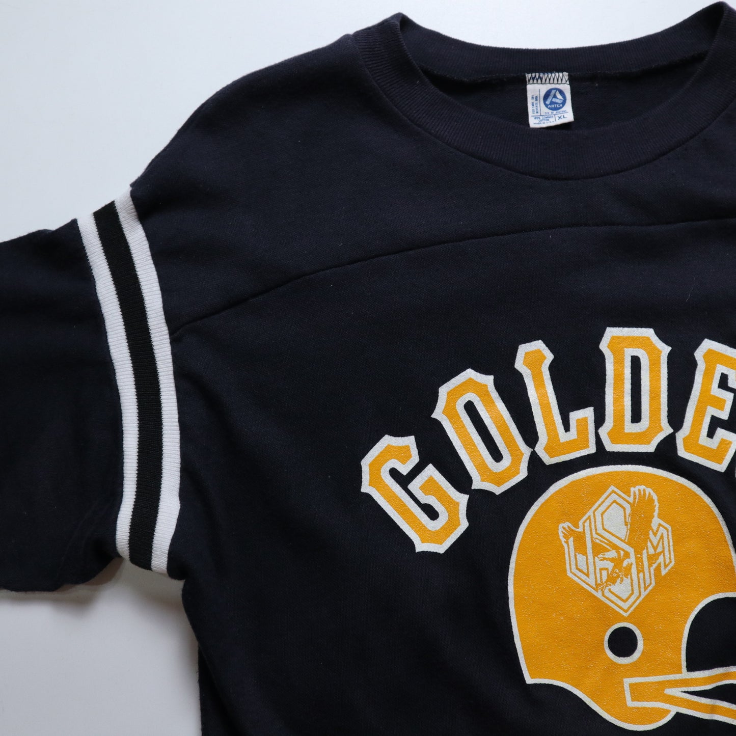 70/80年代 アメリカ製 ゴールデンイーグルス アメリカンフットボール Tシャツ