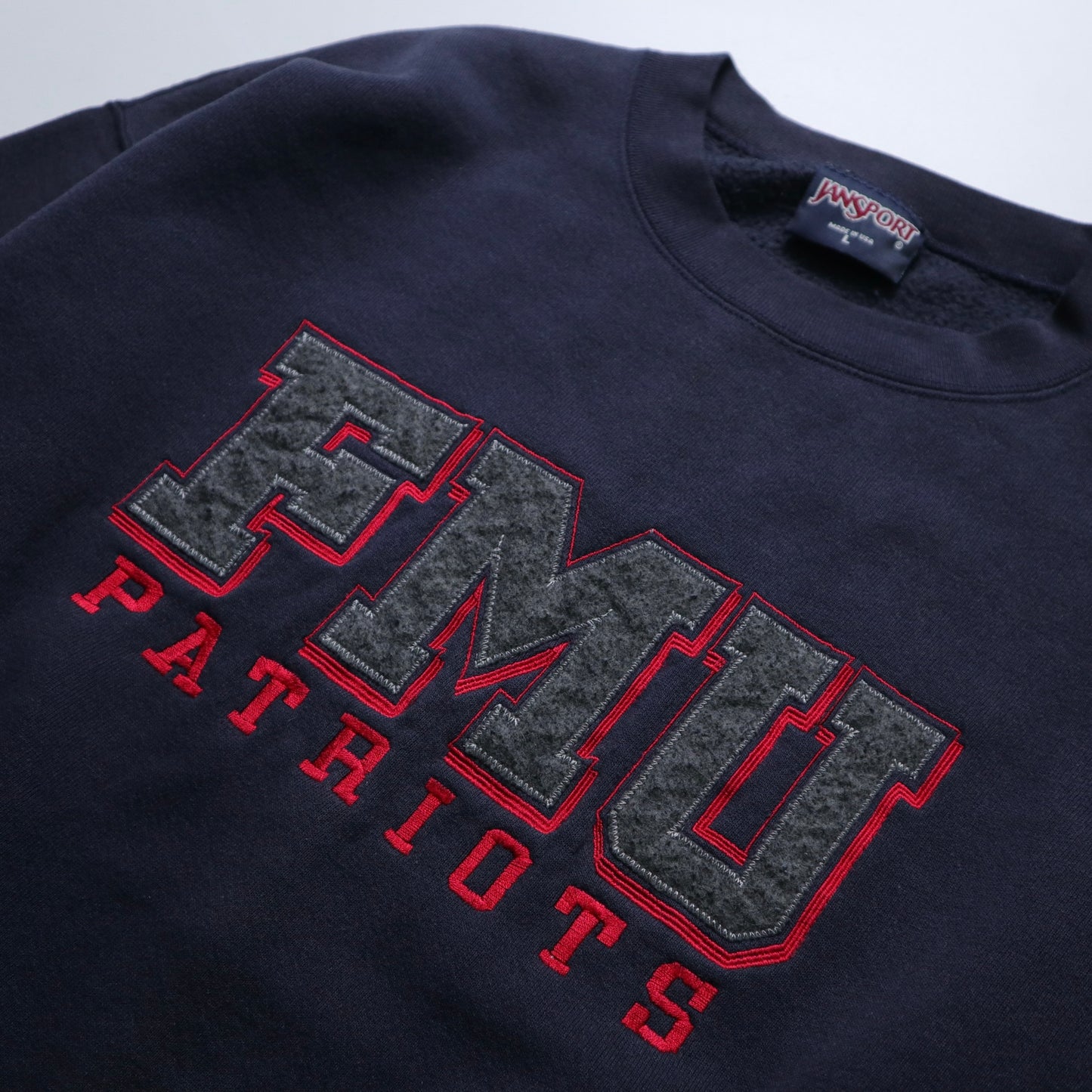 90s Jansport 美國製 FMU 大學tee