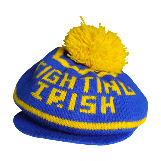 NOTRE DAME FIGHTING IRISH knit Beanie hat 美國針織送報童帽