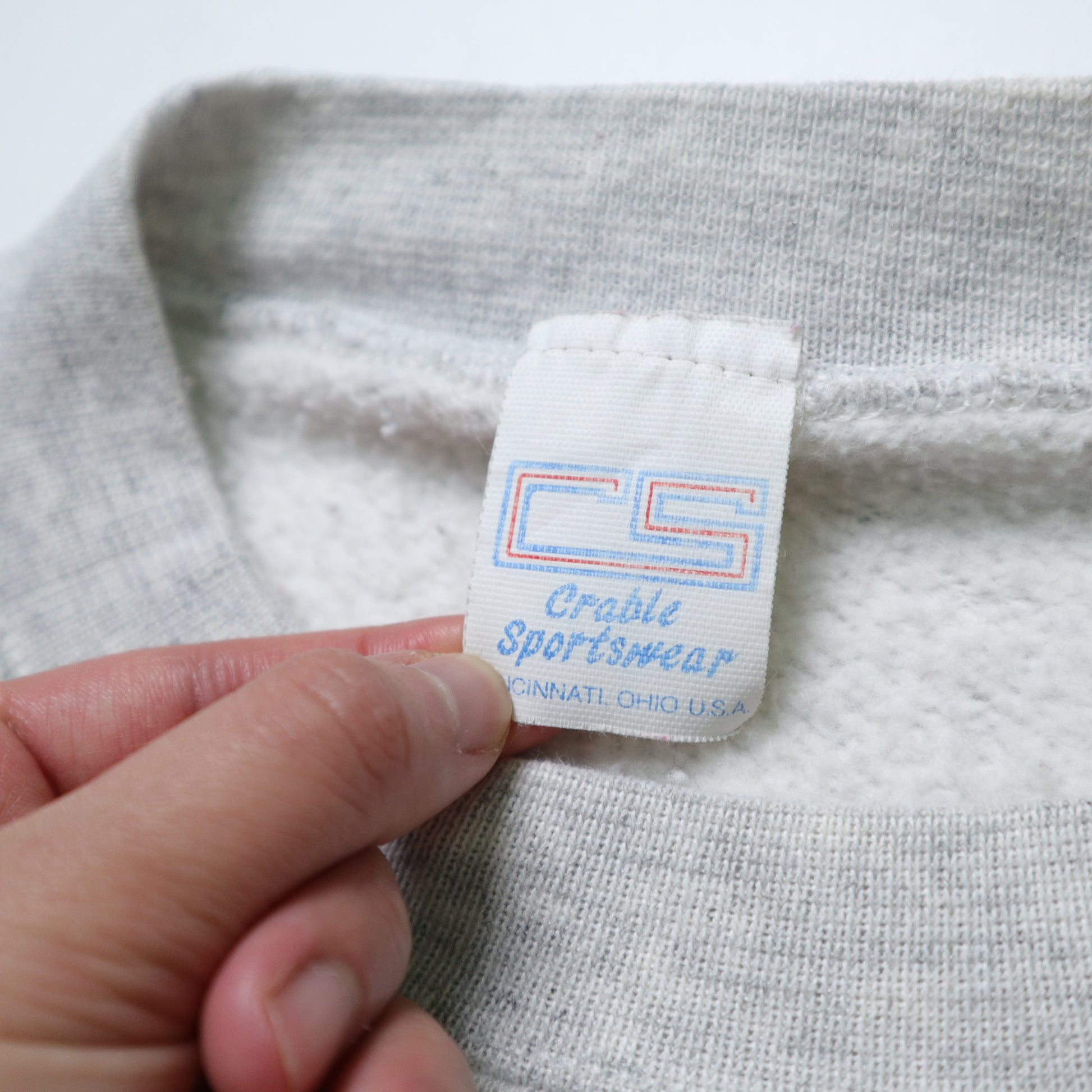 90s American-made Lourdes College embroidered patch college tee vintag –  富士鳥古著