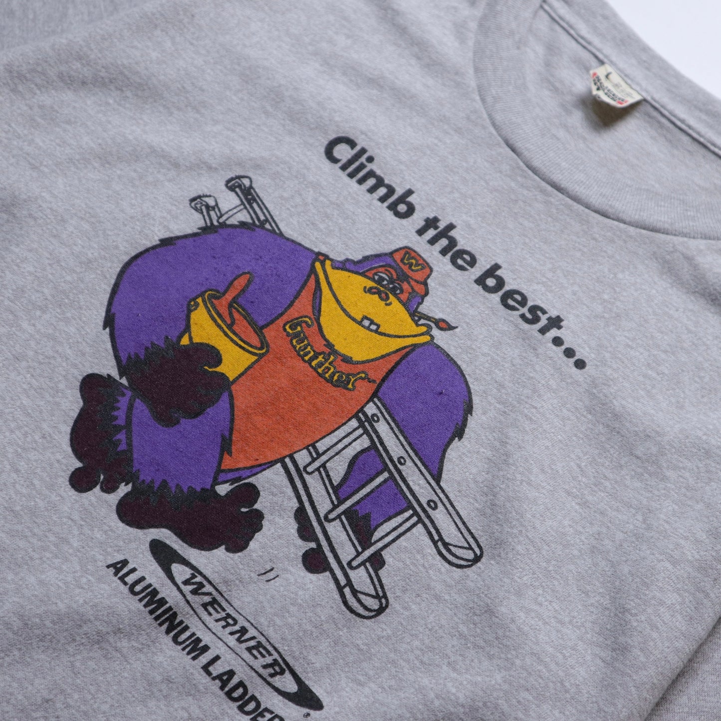 80s American made climb the best gorilla painter offset tee vintage T-Shirt