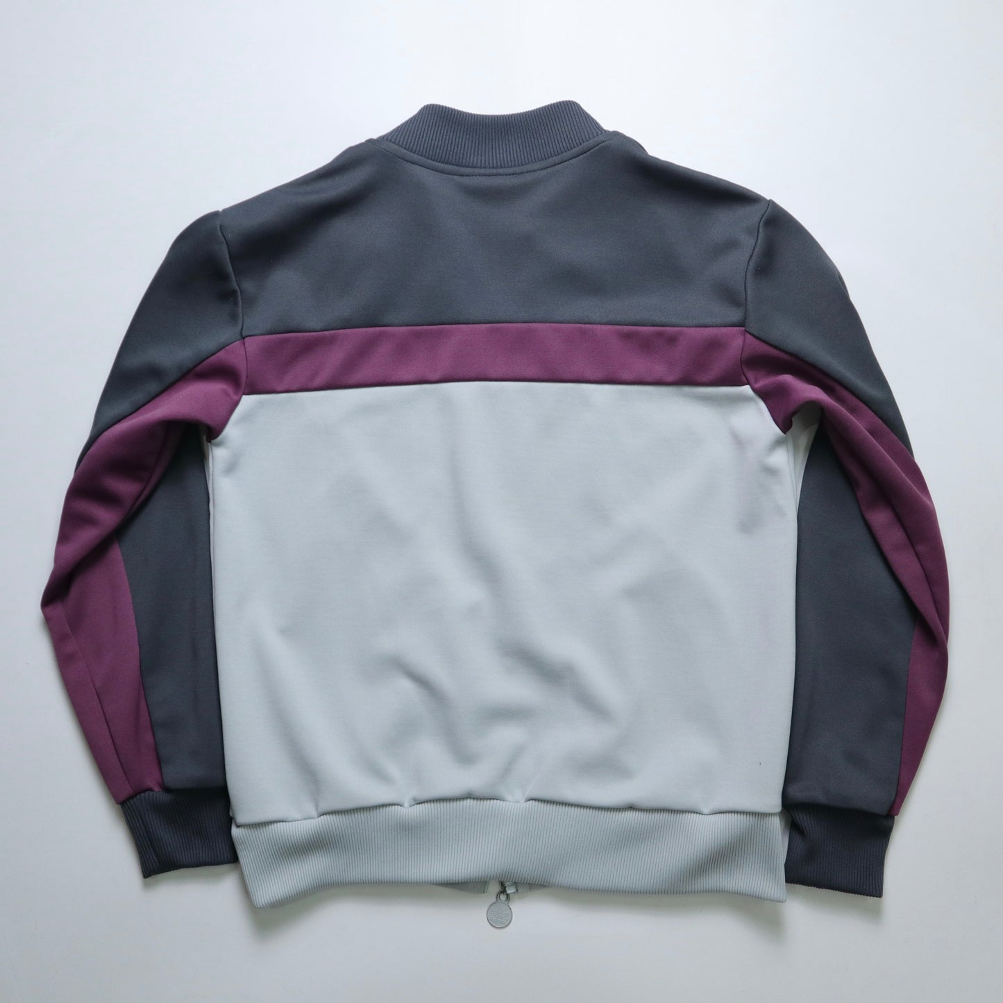 1980s Adidas 台灣製 灰紫拼色運動外套
