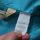 80s LLBean USA made aqua nylon pullover windproof blouse