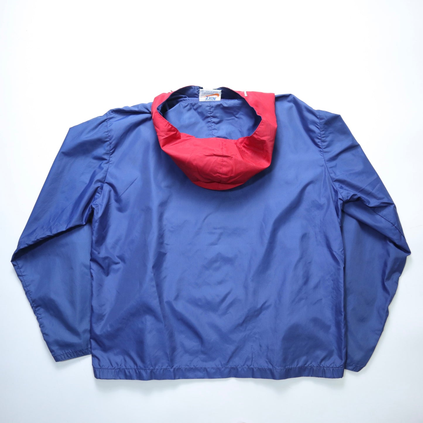 70-80s NIKE USA-made royal blue nylon pullover windproof blouse