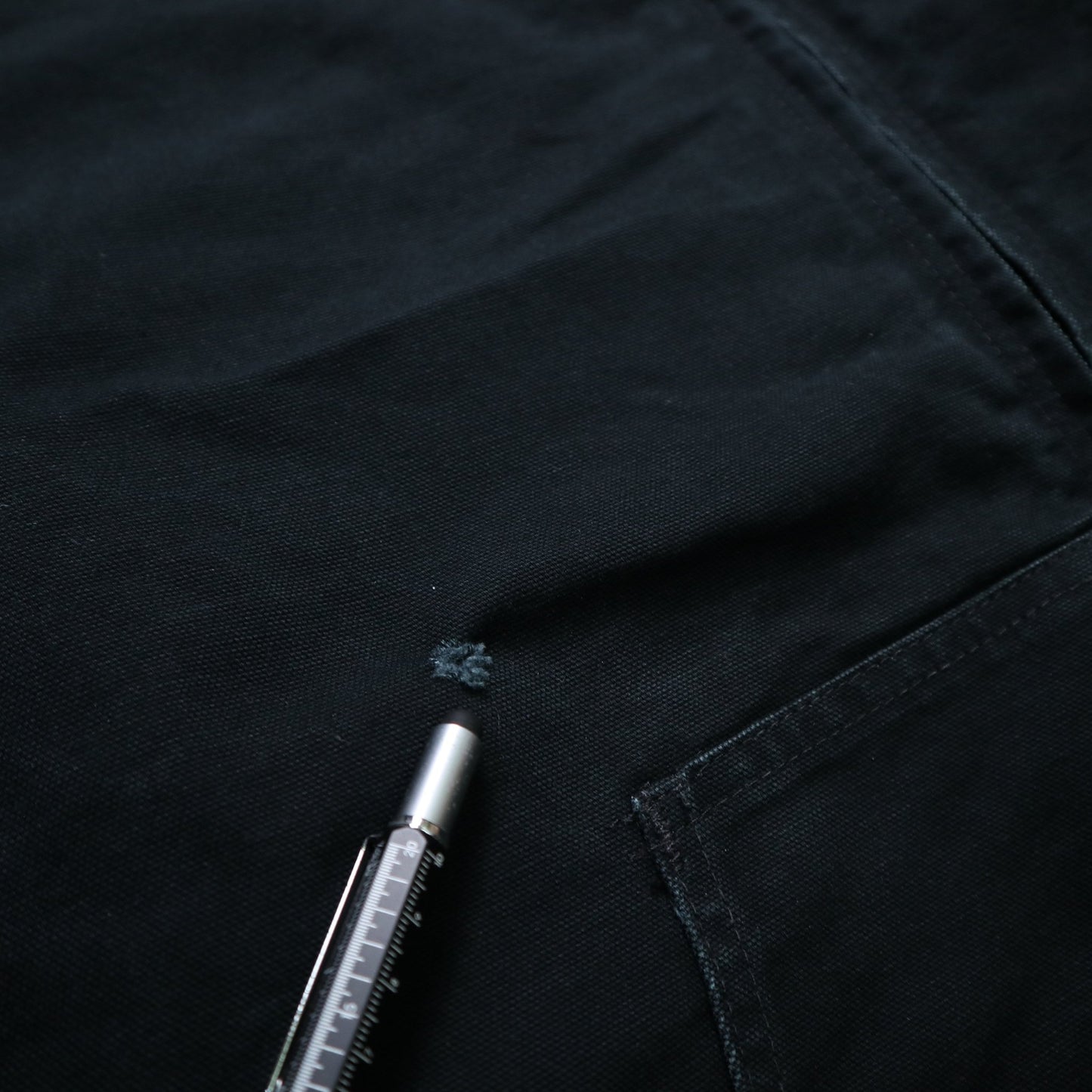 Carhartt J140墨西哥製 黑色帆布連帽工作外套 - 富士鳥古著