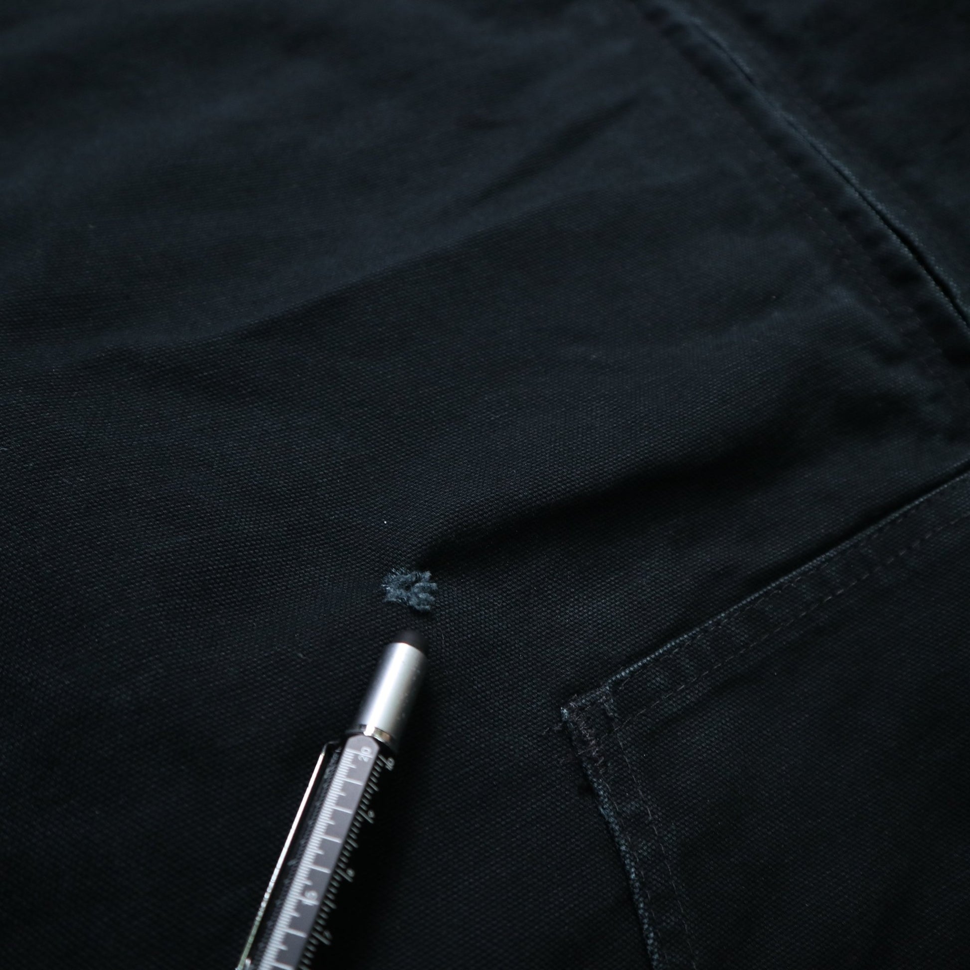 Carhartt J140墨西哥製 黑色帆布連帽工作外套 - 富士鳥古著