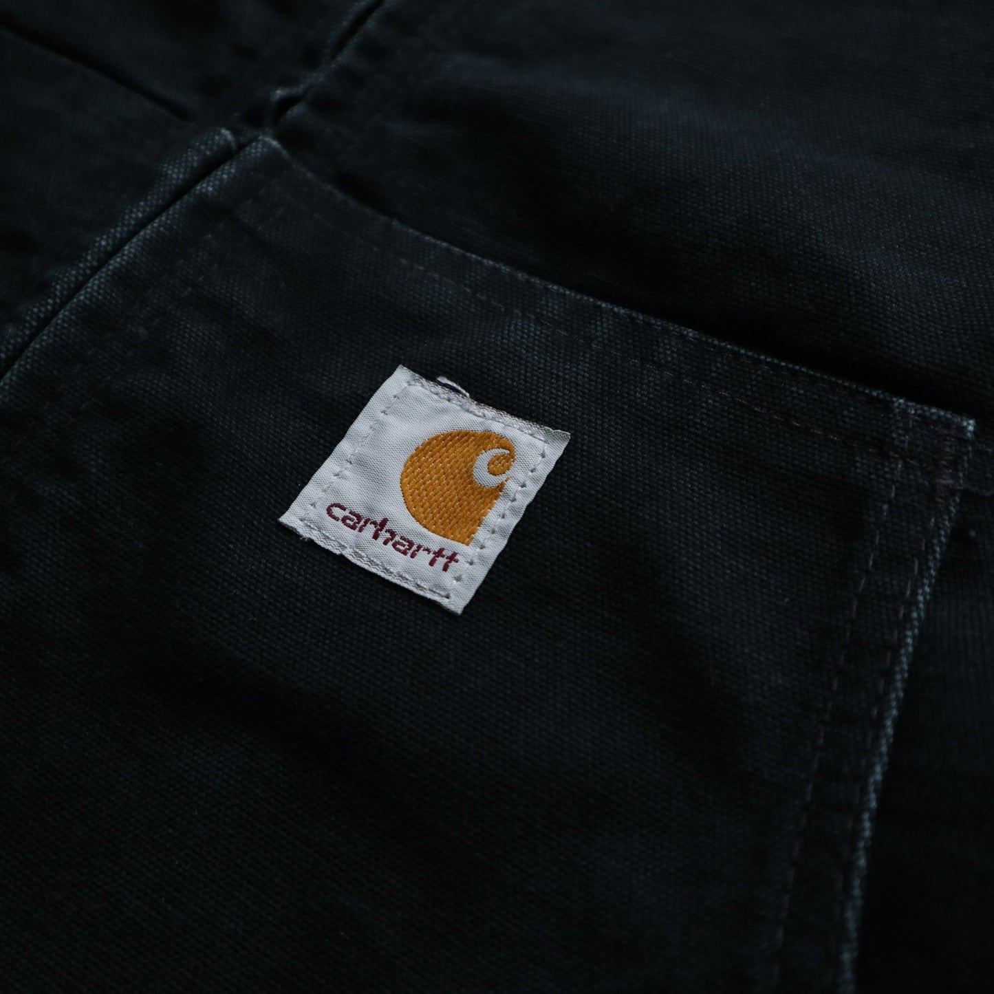 Carhartt J140墨西哥製 黑色帆布連帽工作外套 - 富士鳥古著