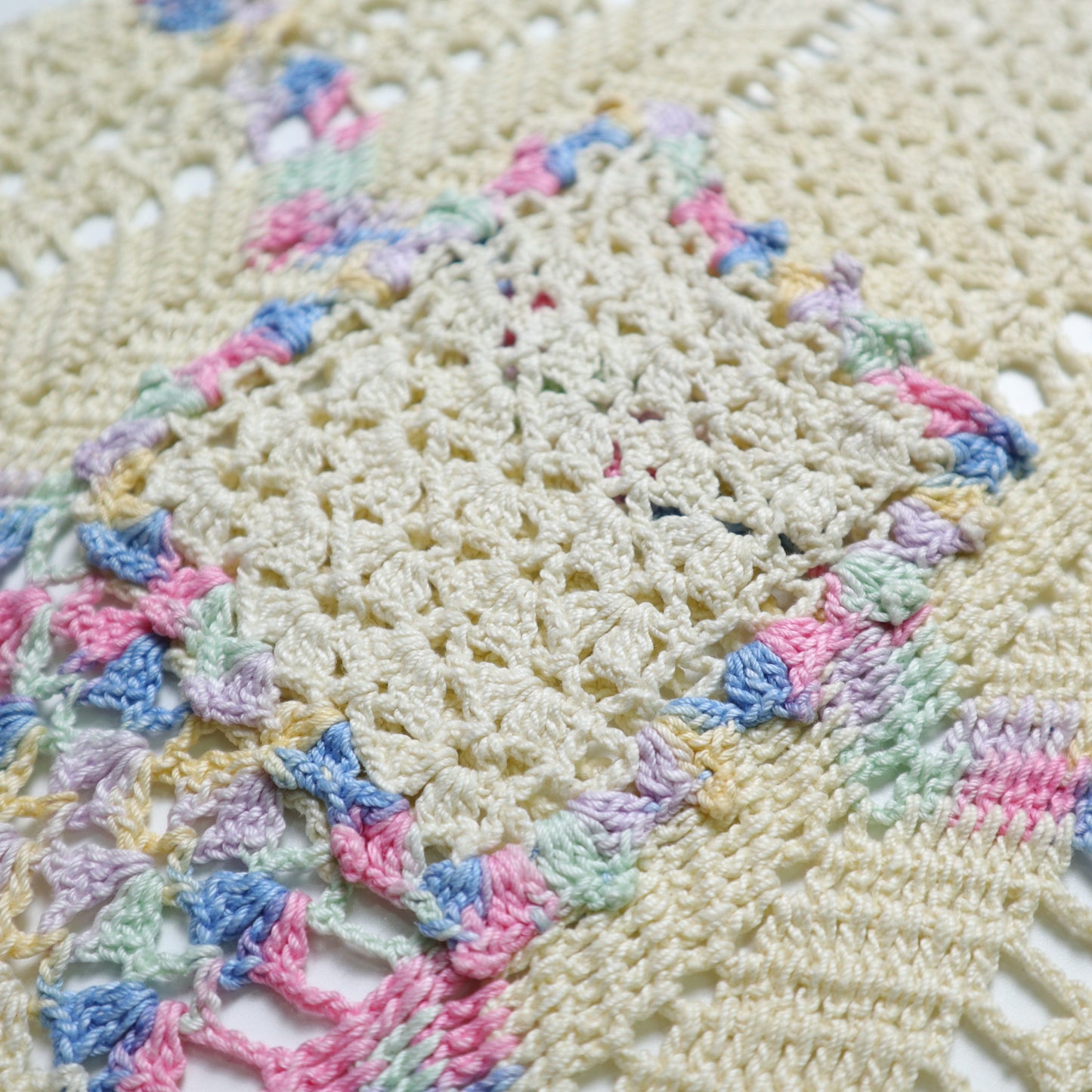 American candy color handmade crochet apron hand made apron