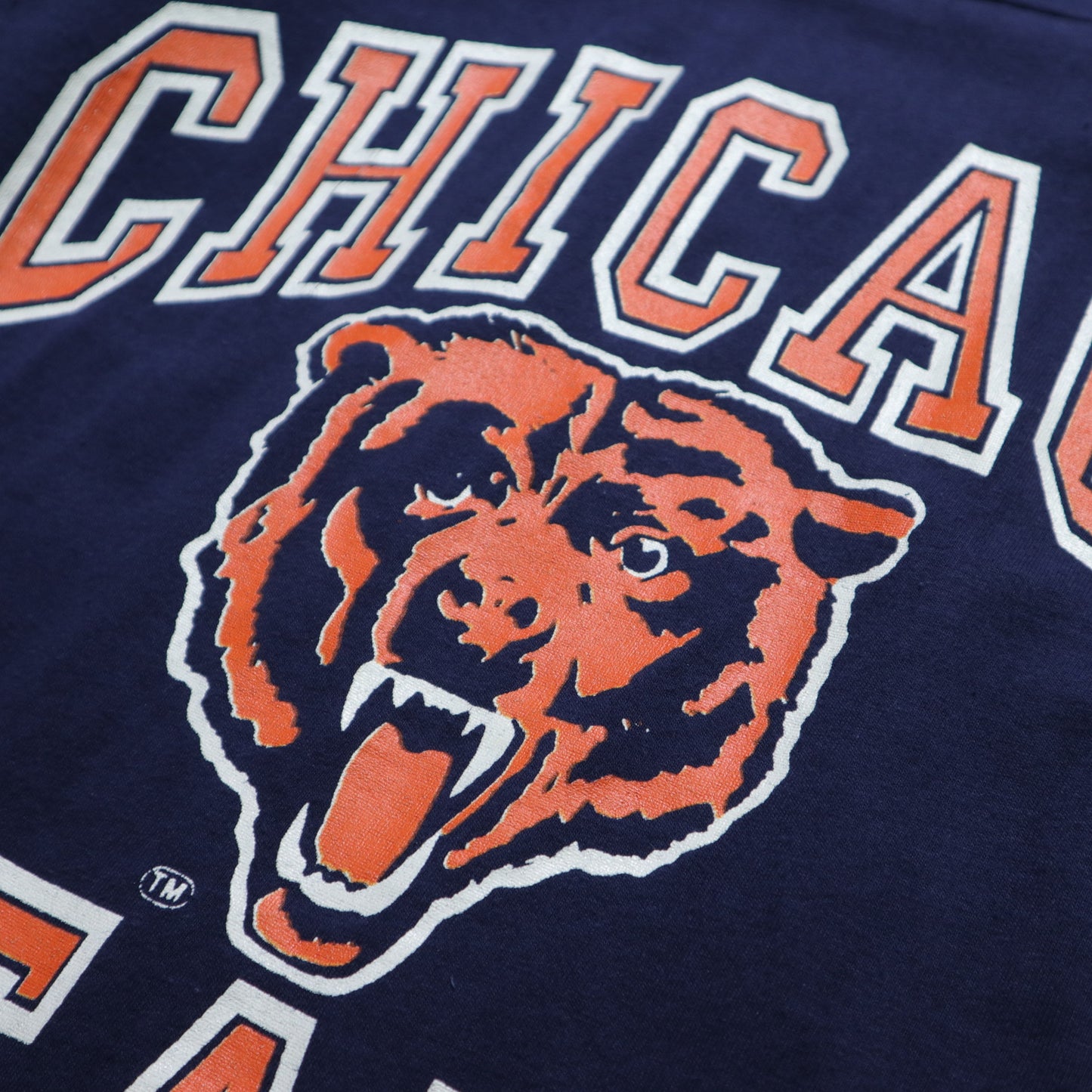 80s American made Chicago Bears football top