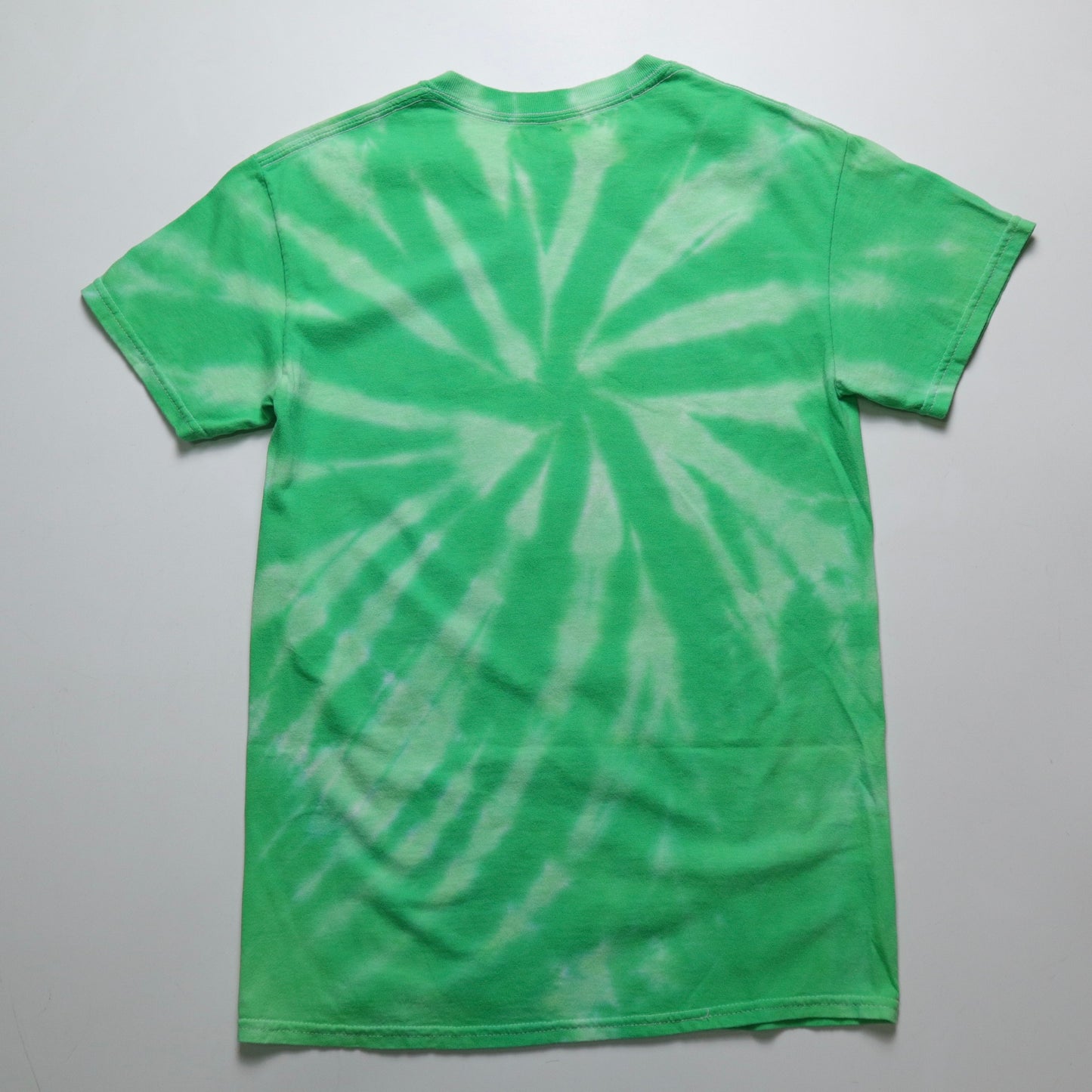 綠色手工紮染T-Shirt