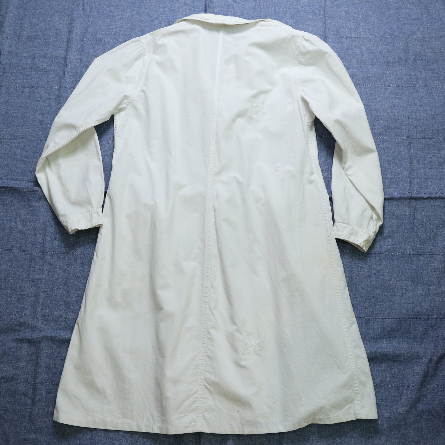 1940-50年代 フレンチホワイトワークウェア ホワイトフレンチワークウェアジャケット