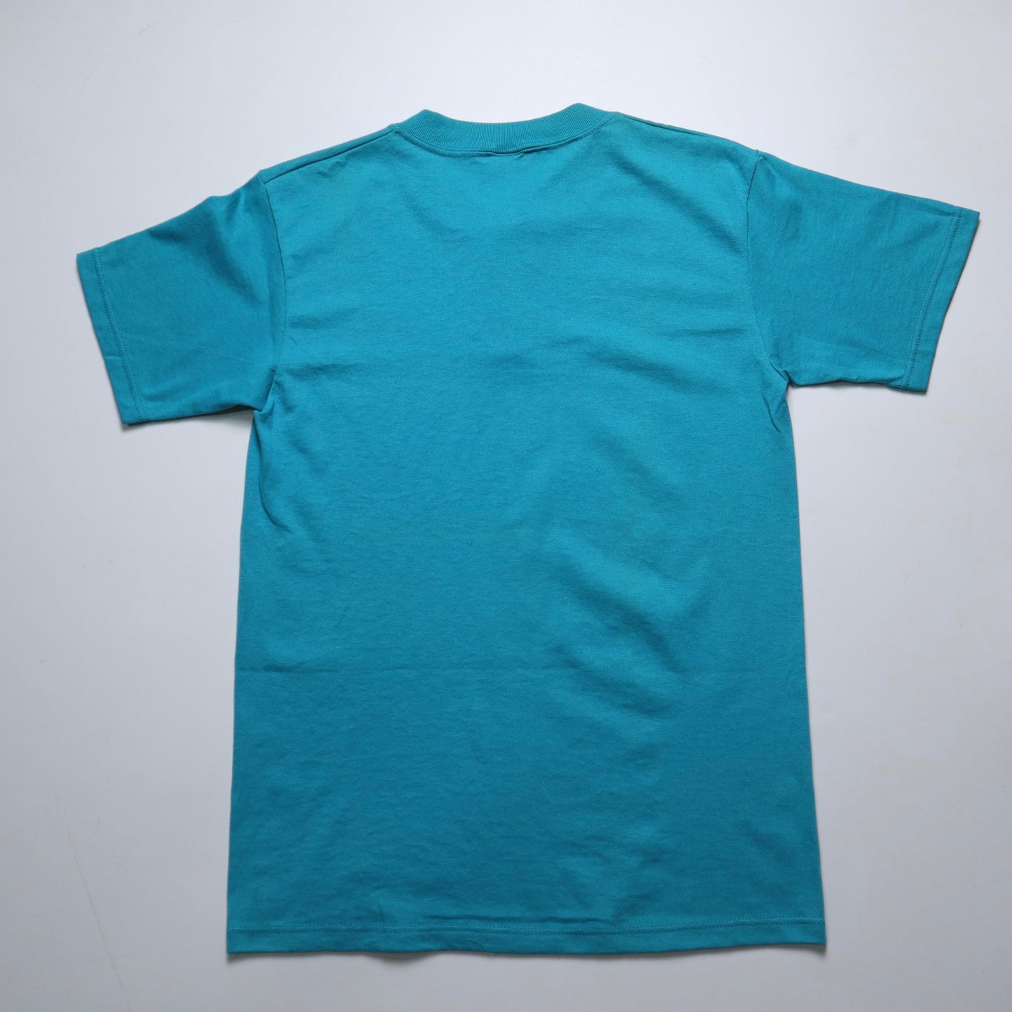 80/90s 美國製SOFFE  Shirts 藍綠色亨利領tee