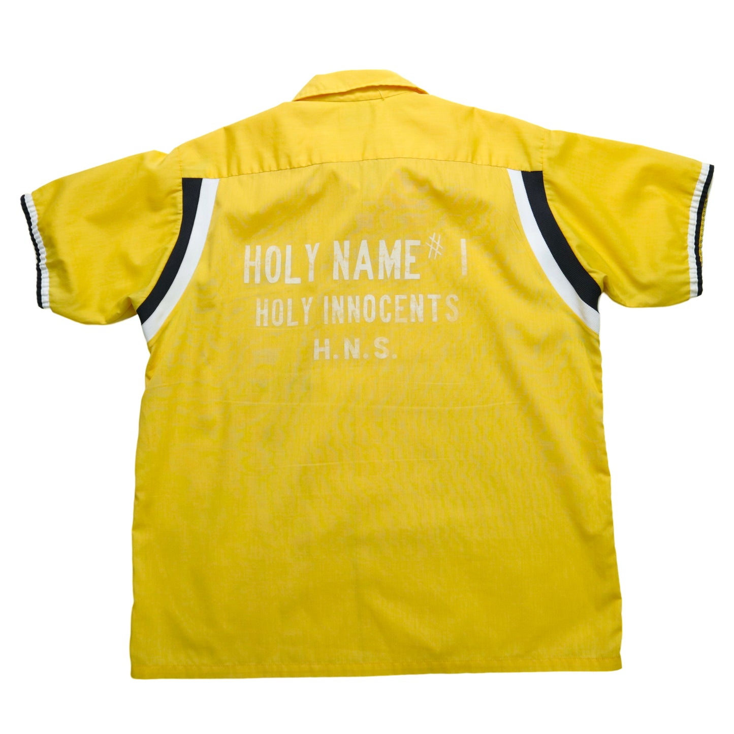 1970s Hilton 美國製 黃色保齡球襯衫 Bowling Shirt