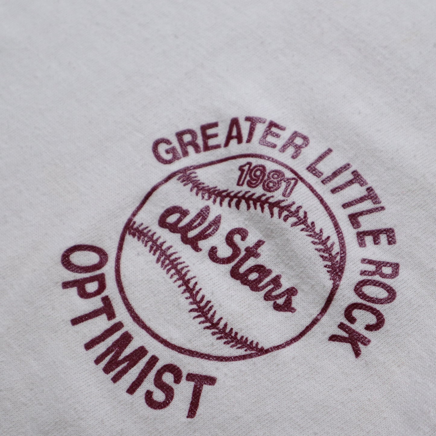 1981 美國製 RUSSELL 3/4袖 拼色棒球上衣