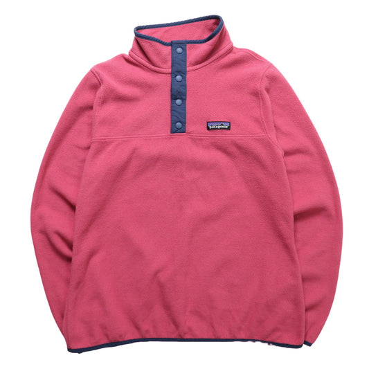 90s Patagonia orange pink fleece pullover fleece pullover