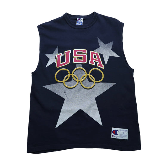 90s Champion USA Olympic vest made in the United States