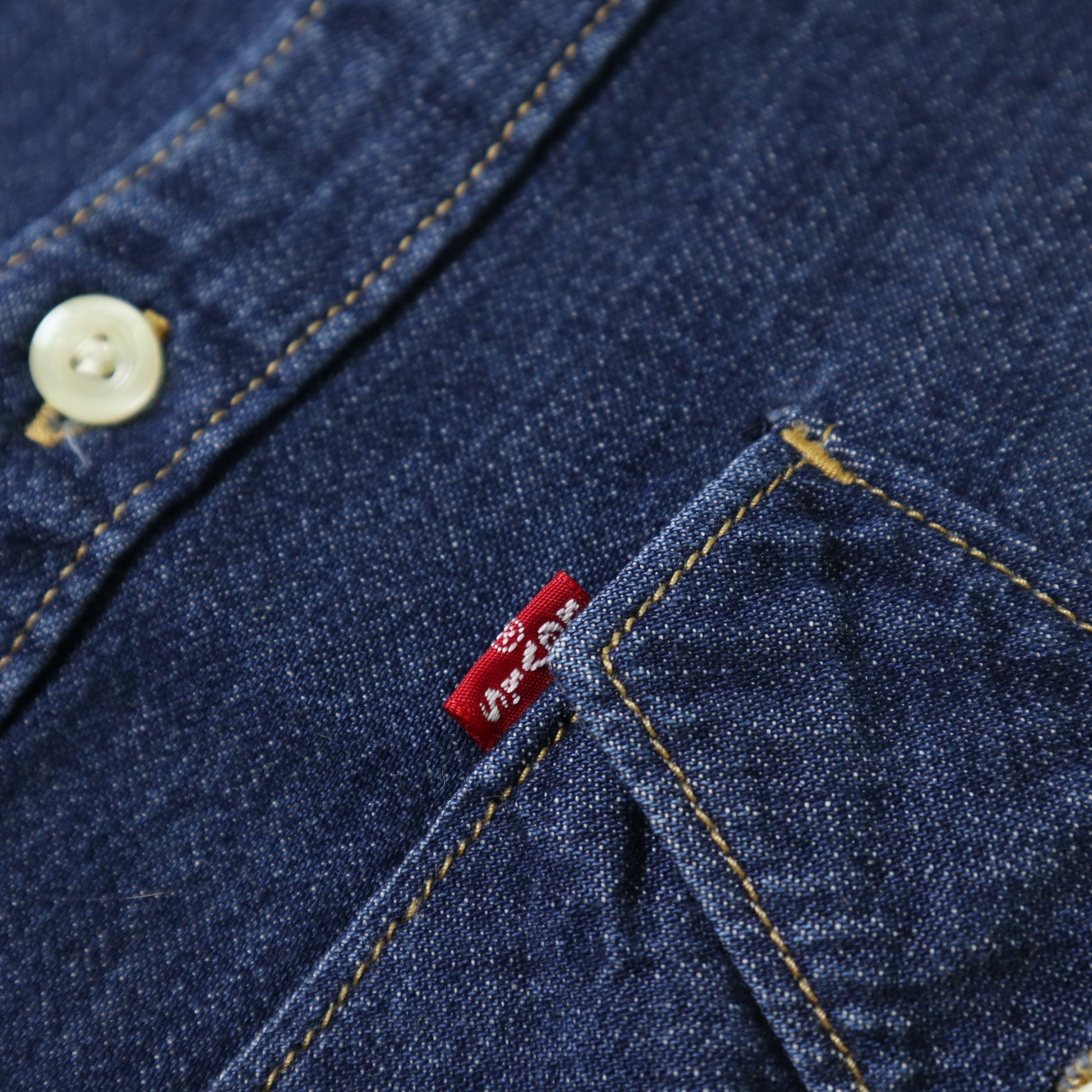 Levi’s 深色丹寧襯衫 品牌襯衫 - 富士鳥古著