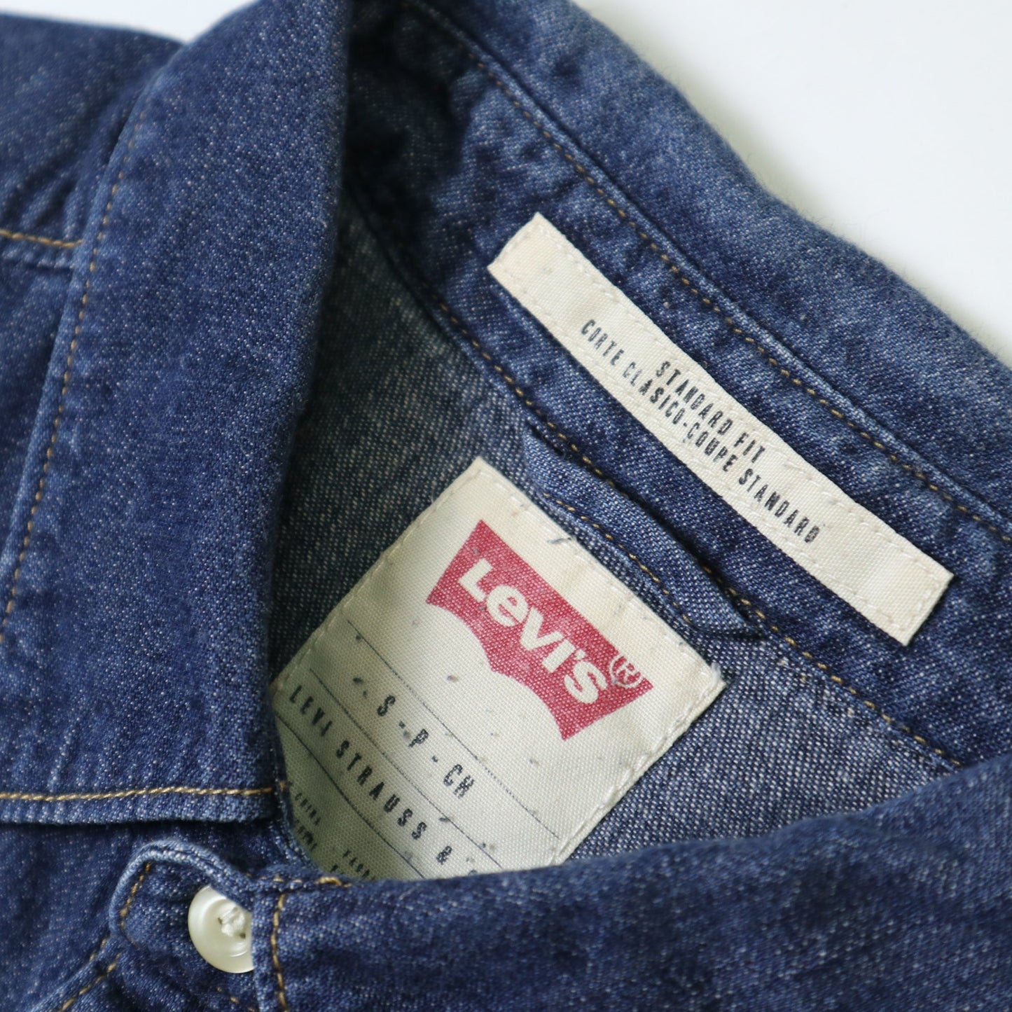 Levi’s 深色丹寧襯衫 品牌襯衫 - 富士鳥古著