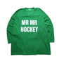 MR HOCKEY 綠色冰球網洞衣 運動球衣 - 富士鳥古著